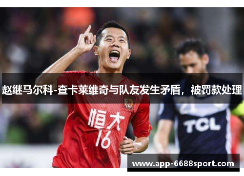 赵继马尔科-查卡莱维奇与队友发生矛盾，被罚款处理